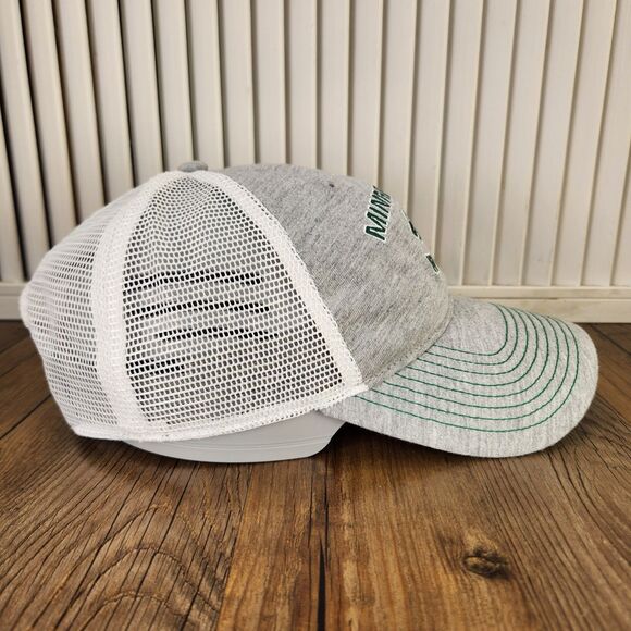 Minnesota Wild Fanatics Snapback Trucker Hat Cap Gray Green Mesh NHL Hockey - Picture 4 of 9